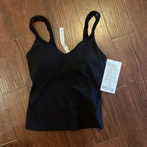 🆕 lululemon align waist length tank in black size 6